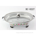 2015 New chafing dish /buffet food container/flower buffet tray